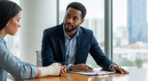 Un profesional de hr explica cómo notificar una lesión laboral