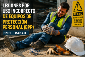 Lesiones Por Uso Incorrecto de Equipos de Protección Personal (EPP) en el Trabajo